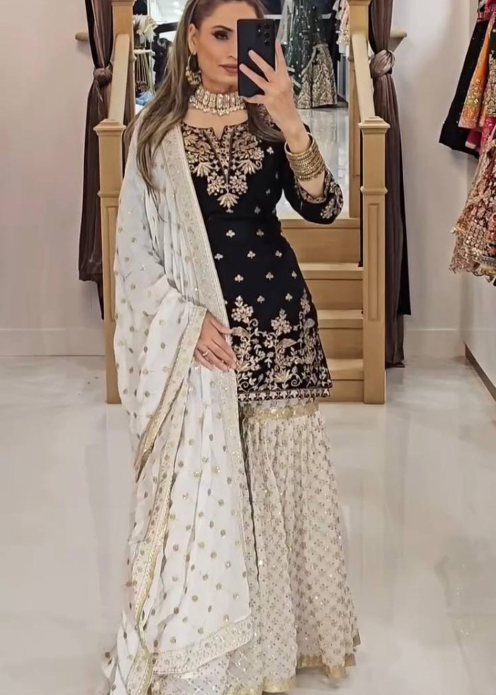 Pakistani Eid Salwar Kameez Ready To Wear Suits Wedding Party 3 Piece Suit